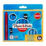 CAJA DE CRAYONES GRUESOS REDONDOS C12PZAS CARMEN