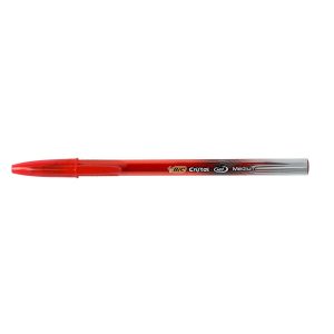 LAPICERO CRISTAL GEL PM ROJO BIC