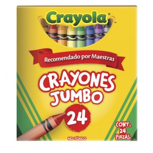 CRAYON JUMBO C24PZAS CRAYOLA