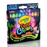 CRAYON FIESTA DE COLORES C10PZAS CRAYOLA (C098)