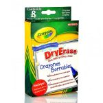 CAJA DE CRAYONES BORRABLES PARA PIZARRON BLANCO CRAYOLA