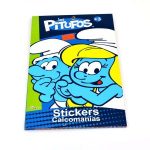 BLOCK CALCOMANIA PITUFOS DIPAK