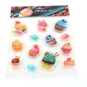 STICKER GEL CUP CAKE DIPAK