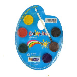 ACUARELAS C/6 COLORCITO COLORIM