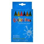 CAJA DE CRAYONES JUMBO REDONDOS C24PZAS COLORCITOS COLORIM s