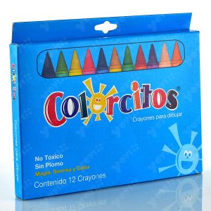 CRAYON C/12 EXTRAGRUESO COLORCITOS COLORIM
