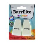 BORRADOR BLANCO ALMOHADA C6PZAS GB06 BARRILITO (C047)
