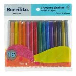 BLISTER DE CRAYONES GIRABLES C16PZAS CRY16 BARRILITO