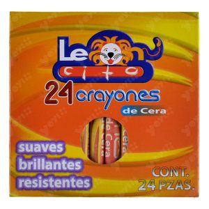 CRAYON SUAVE C-24 DELGADOS LEONCITO