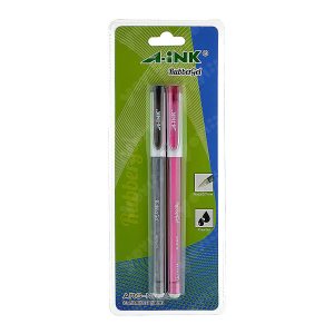 BLISTER C/2 BOLIGRAFOS RUBBERGEL ARG-NRBL AINK