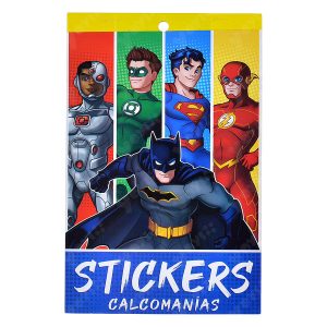 BLOCK DE CALCOMANIA LIGA DE LA JUSTICIA GRANMARK