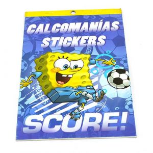 BLOCK CALCOMANIA BOB ESPONJA GRANMARK
