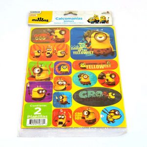 BLISTER CALCOMANIA  MINION GRANMARK