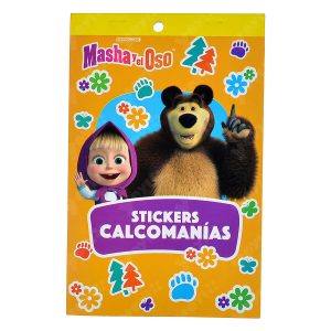 BLOCK CALCOMANIA MASHA Y EL OSO GRANMARK (D002)