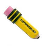 BORRADOR LAPIZ TICONDEROGA DIXON